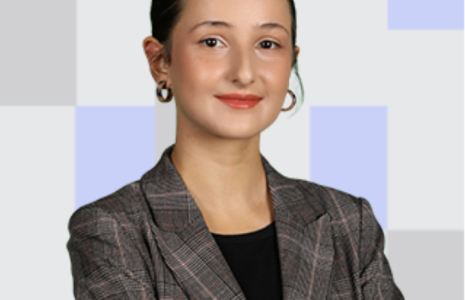 Press photo of Research Assistant Sevde Cantürk